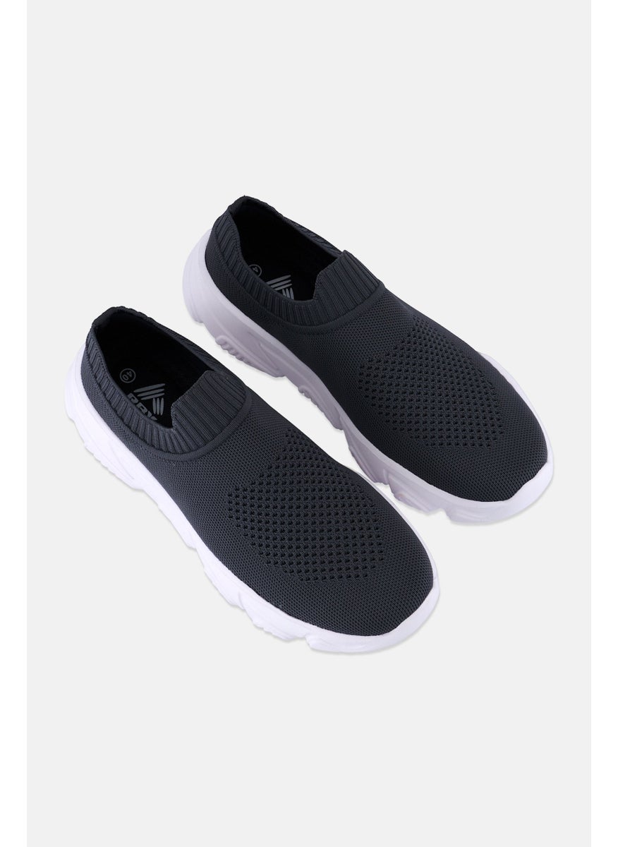 RBX - Men Slip On Running Shoes, Dark Grey - Image 1