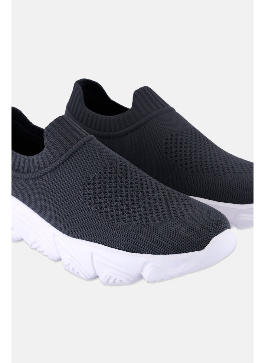 RBX - Men Slip On Running Shoes, Dark Grey - Image 1