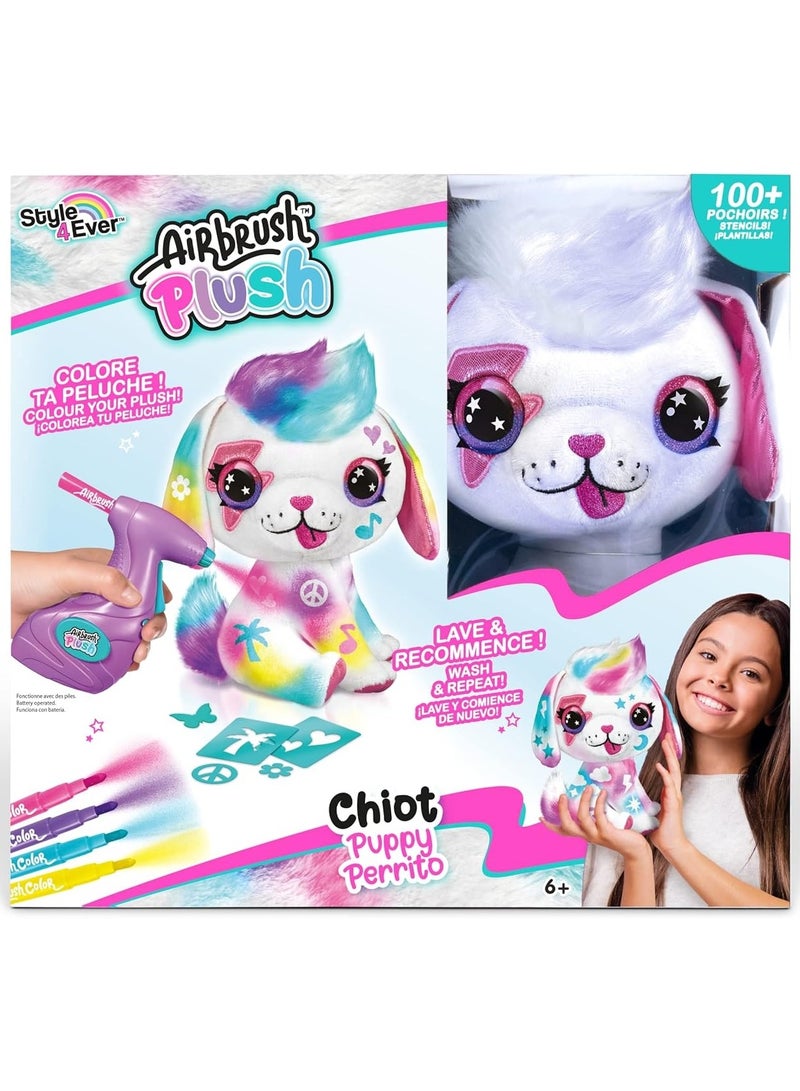 Canal Toys Airbrush Plush - Puppy - Image 1