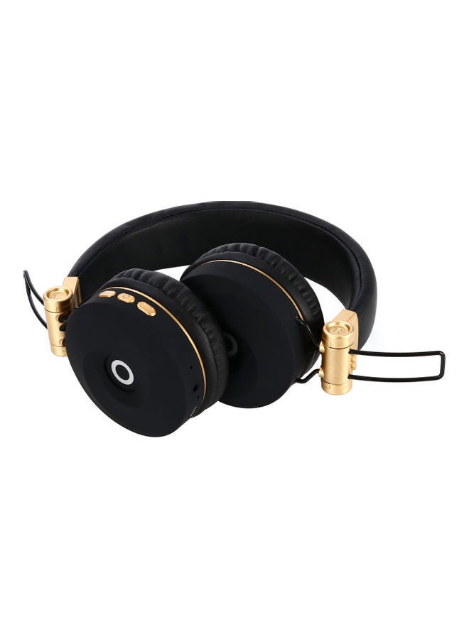 NIBEMINENT Head-Mounted Wireless Headset Gold/Black - Image 2