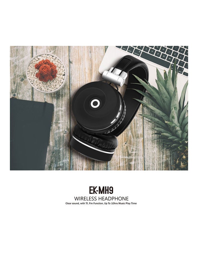 NIBEMINENT Head-Mounted Wireless Headset Gold/Black - Image 3