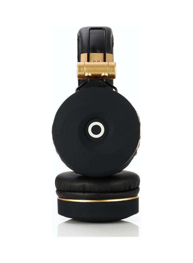 NIBEMINENT Head-Mounted Wireless Headset Gold/Black - Image 5