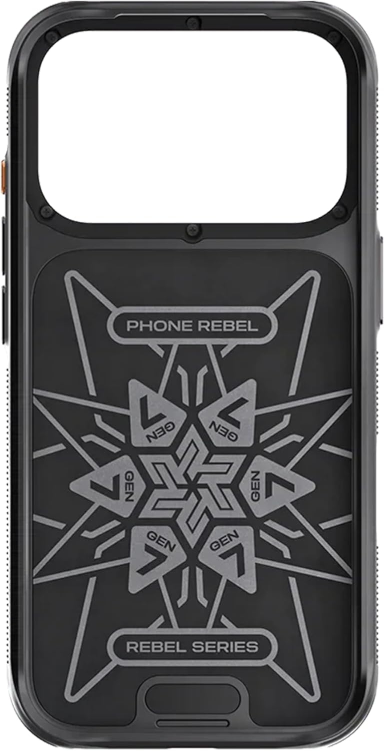 ريبل علبة الواقية لهاتف iPhone 17 Pro [الجيل السابع - ألياف الأراميد]، متوافقة بقوة مع MagSafe، جوانب مانعة للانزلاق، زوايا مقاومة للصدمات، عدسة وأزرار معدنية، تصميم حماية معزز، هاتف 6.3 بوصة (16.3 سم) - Image 5