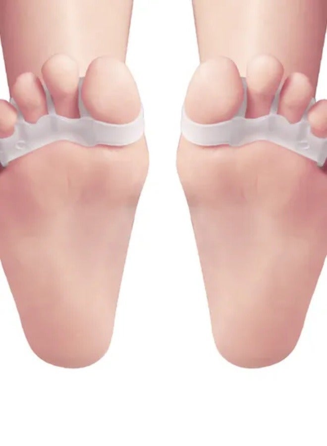 Generic 1-Pair Gel Toe Separator Stretchers Spacers Relieve Pain Straightener  - Image 2