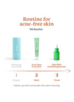 foxtale Foxtale Acne Treatment Smooth Sailing  Exfoliating Serum 30ml and Acne Spot Corrector Gel 15ml  - Image 3
