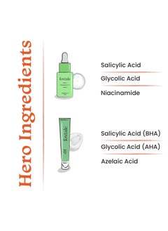 foxtale Foxtale Acne Treatment Smooth Sailing  Exfoliating Serum 30ml and Acne Spot Corrector Gel 15ml  - Image 2