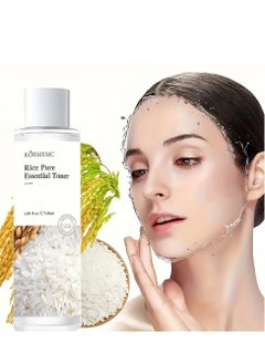 Kormesic Rice Pure Essential Toner Brightens Skin toner Relieves Dryness Anti Wrinkle and Hydrating 120ml  - Image 3
