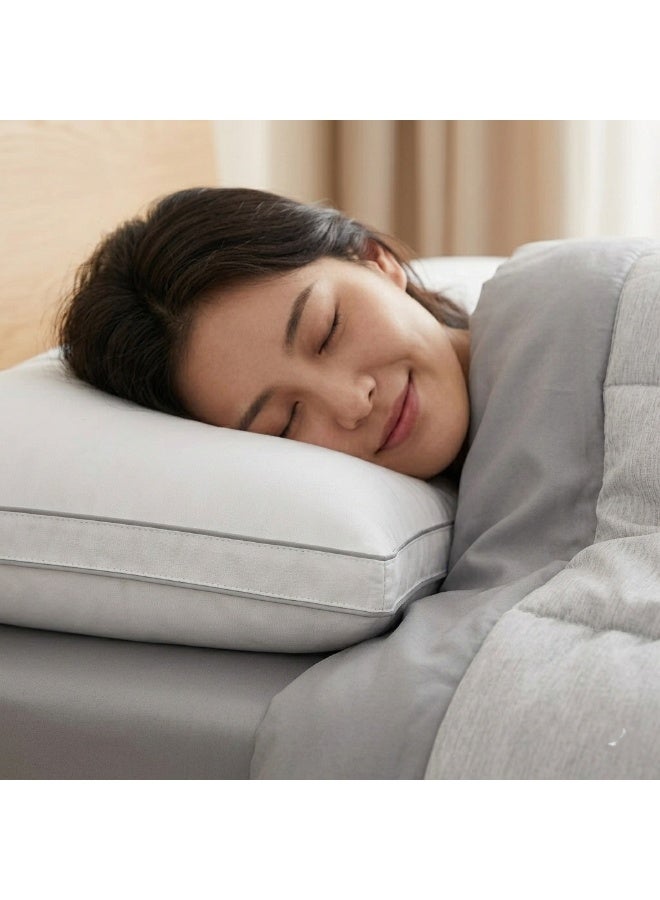 Hotel pillow, 100% natural cotton, soft texture - Image 3