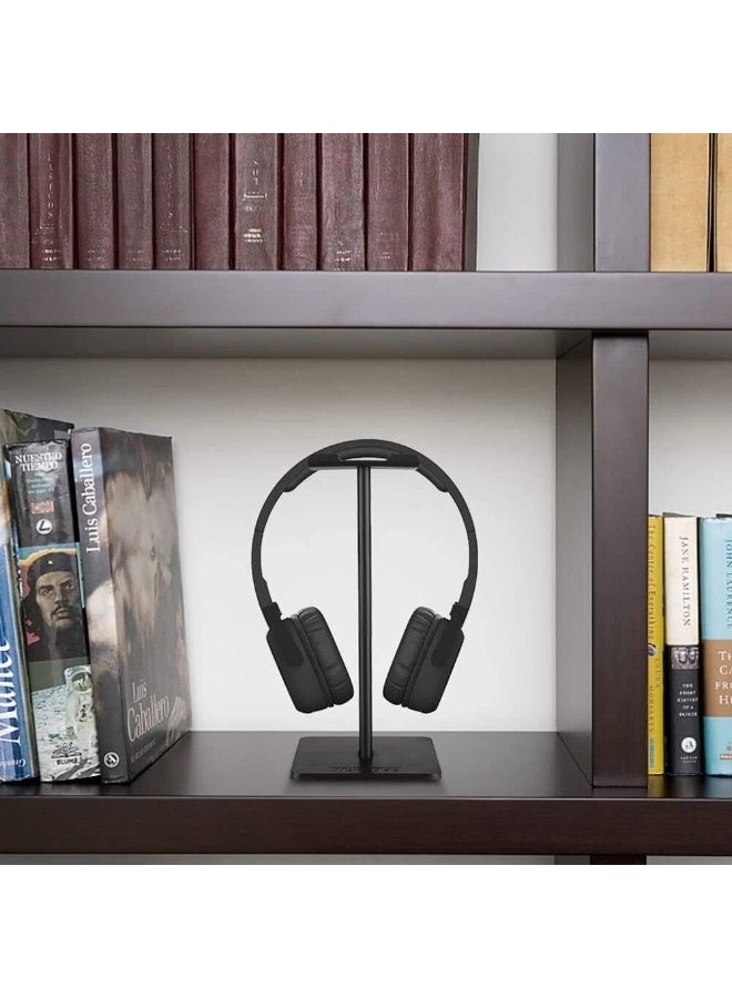 Modern Design Headphone Holder Stand Black - Image 2
