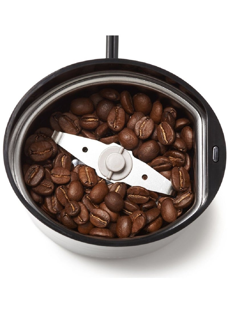 NOVA Multi-Functional Coffee & Spices Grinder with 800-Watts – Powerful Stainless Steel Blades, Multiple Speed Settings, Secure Lid Lock, Ideal for Coffee Beans, Spices & Nuts"  - Image 3