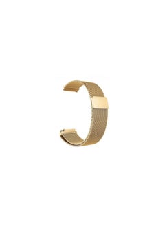 CATANES Samsung Galaxy Watch Active / Active2 / Galaxy Watch 4 / Watch 4 Classic Milanese Stainless Steel Band 20mm Replacement Strap Gold  - Image 1