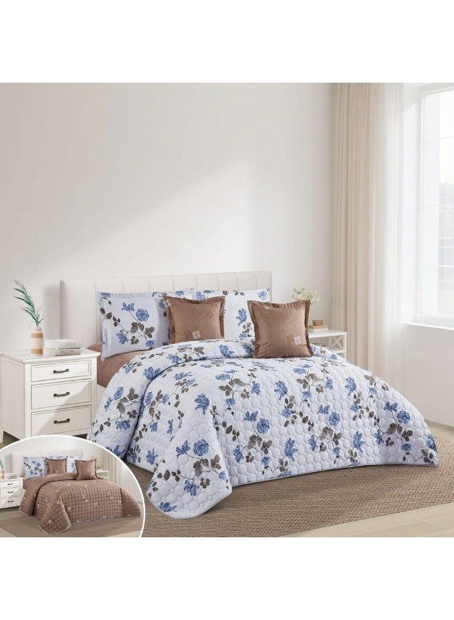 مون مفرش سرير نفرين مضغوط صيفي بتصميم جذاب من المايكروفايبر مقاس 230*250 سم - Image 1