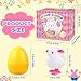 Vellibring 12 Pcs Easter Eggs with Jumping Bunny Wind Up Toys 4 Colors Hopping Windup Toy for Kids Boys Girls Easter Egg Hunt Basket Party Favors Goody Bag Fillers Presents - Image 4