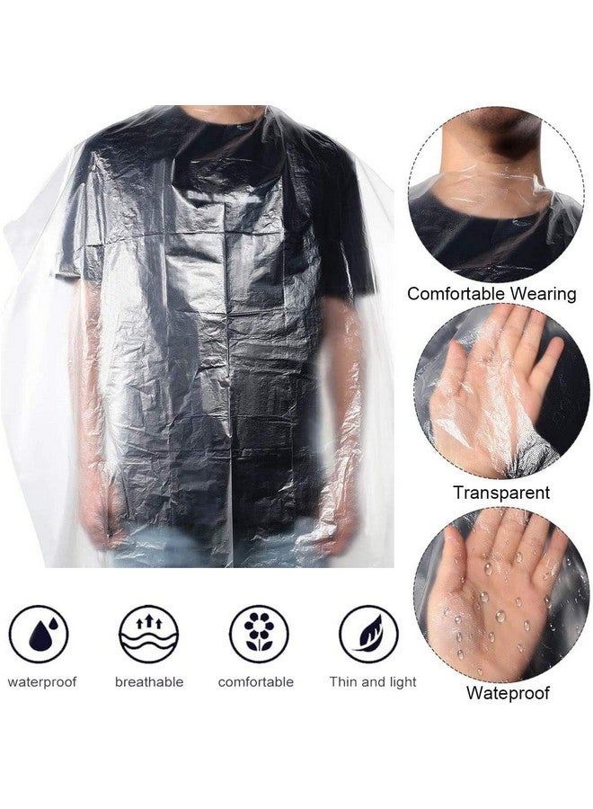 سبورتيولاي 100 قطعة من أغطية صالونات الشعر للاستخدام مرة واحدة، 51 × 36 بوصة مقاومة للماء لقص الشعر بالشامبو وصالونات الحلاقة، مناسبة للأطفال والكبار - Image 2