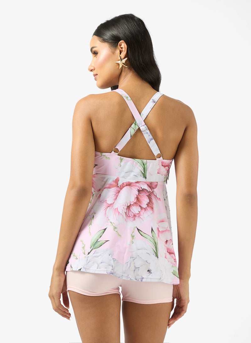 ELLA Halter Neck Top & Short Swim Set - Image 3