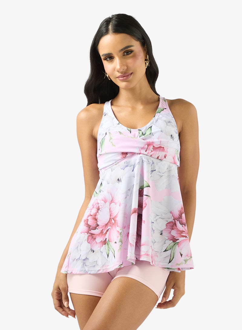 ELLA Halter Neck Top & Short Swim Set - Image 2