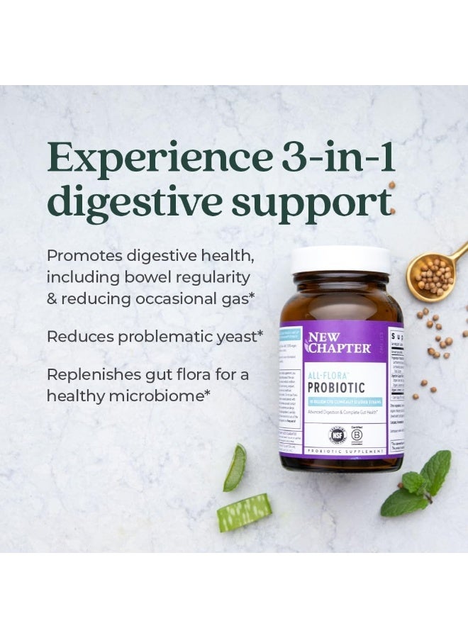 New Chapter Probiotic All-Flora - 30 Ct (1 Month Supply) - Image 5