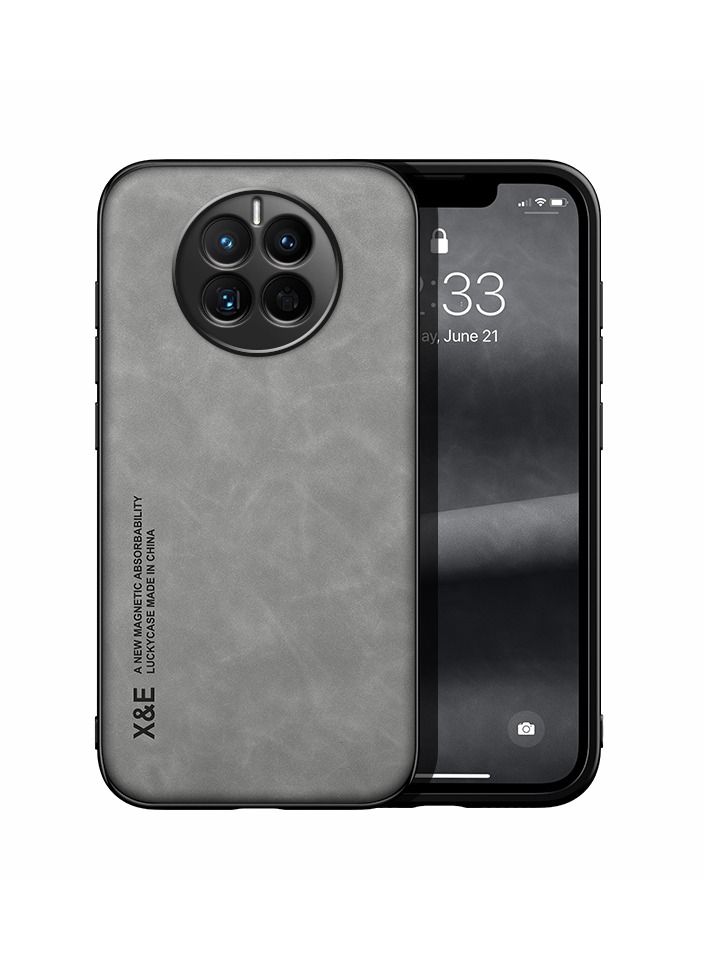 Suteni Back Cover Card Slots Leather Phone Case for Huawei - Image 2