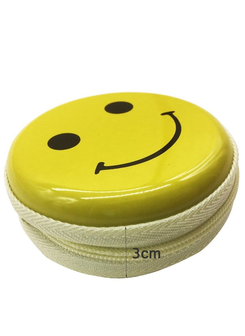 Excefore - Mini Coin Purse for Kids, Expression Wallet Key Holder Clutch Bags, Coin, Tray, Headphones, Data Cable Mini Storage Package, Gift for Boy and Girls (6 Pcs Random) - Image 1