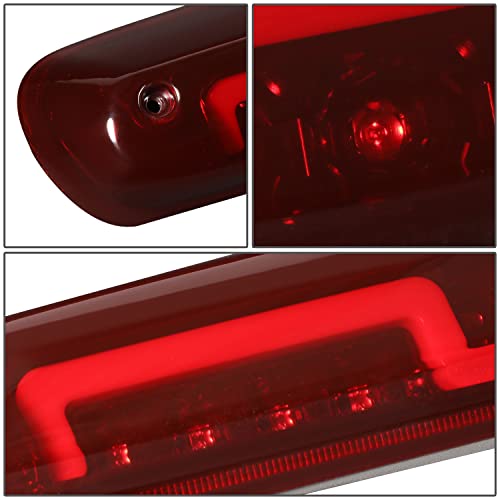 NUVISION LIGHTING 3BL-ZTL-004-DR Super Bright LED 2-Stage Sequential High Mount 3rd Third Brake Light Smoked Lens Compatible with 07-14 Silverado/Sierra,Dark Red Lens - Image 5