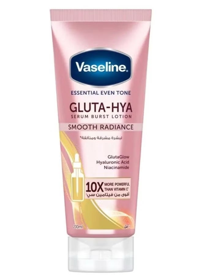 Vaseline Gluta Hya Smooth, Radiance 200ml - Image 1