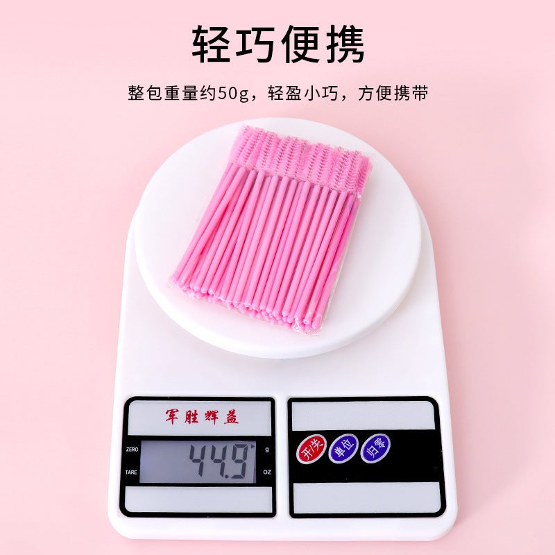 Eyelash Brush Eyebrow Brush Makeup Brush Grafting Disposable Spiral Eyelash Comb Curly Eyebrow Brush Grafting Tool Eyebrow Comb - Image 3