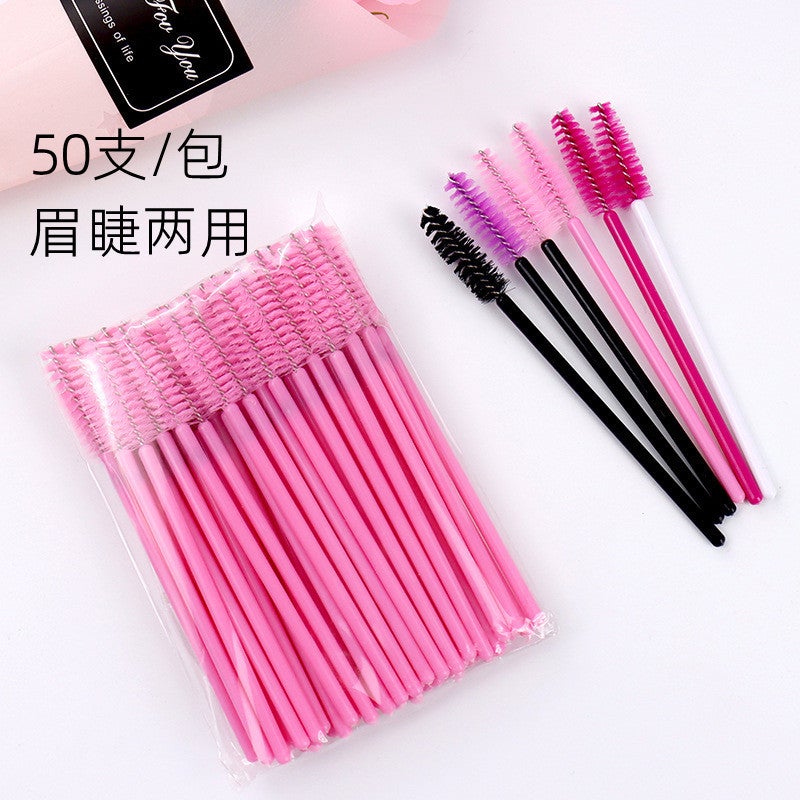 Eyelash Brush Eyebrow Brush Makeup Brush Grafting Disposable Spiral Eyelash Comb Curly Eyebrow Brush Grafting Tool Eyebrow Comb - Image 4
