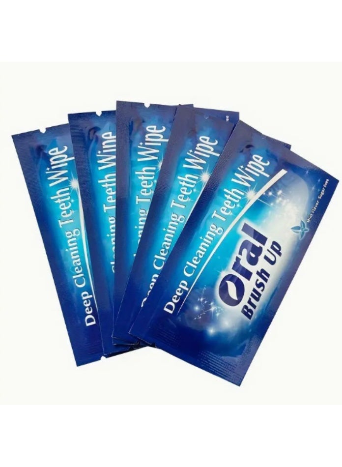 Disposable Finger Tooth Wipes & Brush 30PCS - Image 2