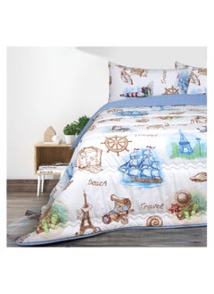 Family Bed Kids quilt set 2 pieces size 180 x 240 cm Model 171 from Family Bed  - Image 1