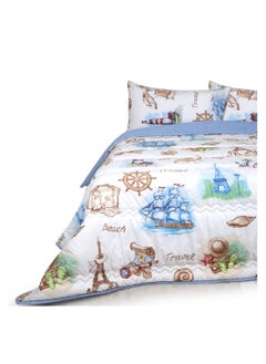 Family Bed Kids quilt set 2 pieces size 180 x 240 cm Model 171 from Family Bed  - Image 3