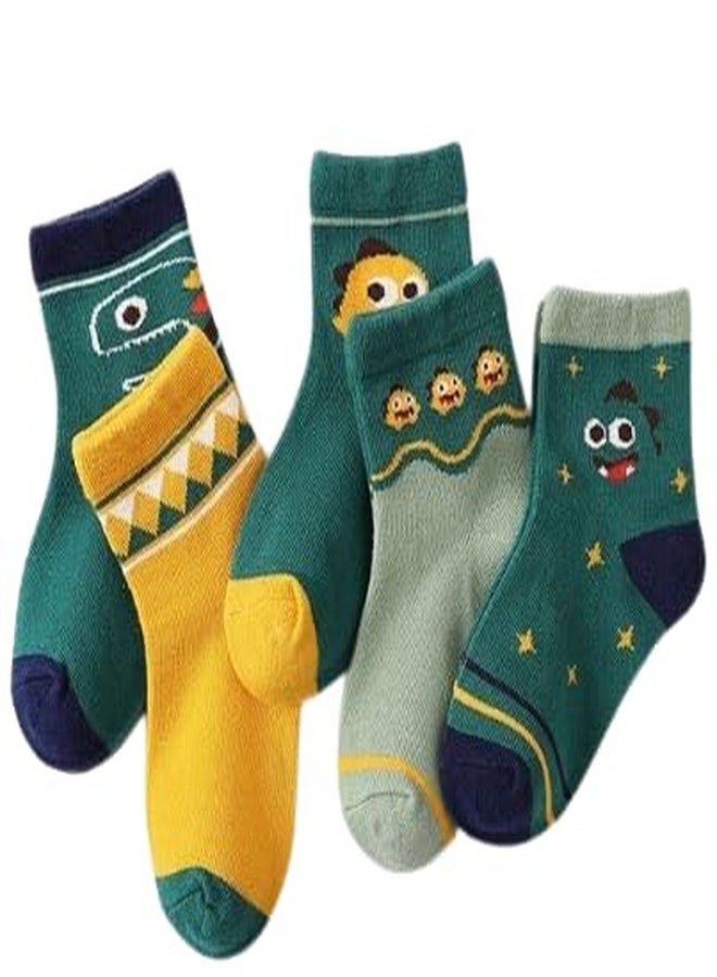 Cortica Baby Boys, Baby Girl’s and Kids Cotton Blend Towel Padded Socks PACK OF 5 Pairs Of Socks - Image 2