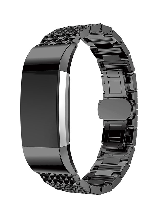 ISank Replacement Watch Band For Fitbit Charge 2 Black - Image 4