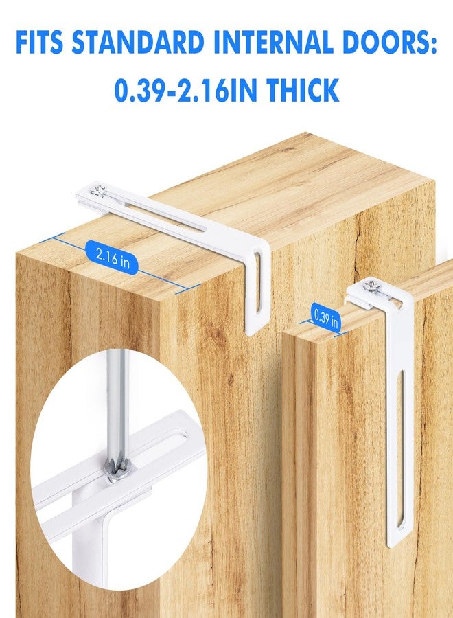 maxtek Whiteboard for Over Door and Wall, 60 x 45 cm Magnetic Small White Board with Adjustable Long Arm Hook Mount - Easy to Install, Portable Wipe Board for Home, Dorm, Office Cubicle, Small Spaces - Image 3