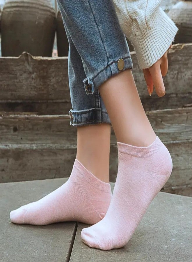 Tradehub® Girls Ankle Length Cotton Socks With Colourful Cute Colours Also for Women Low Cut Ankle socks Combo Pack of 5 Pairs - Image 5