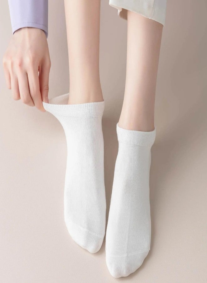 Tradehub® Girls Ankle Length Cotton Socks With Colourful Cute Colours Also for Women Low Cut Ankle socks Combo Pack of 5 Pairs - Image 3