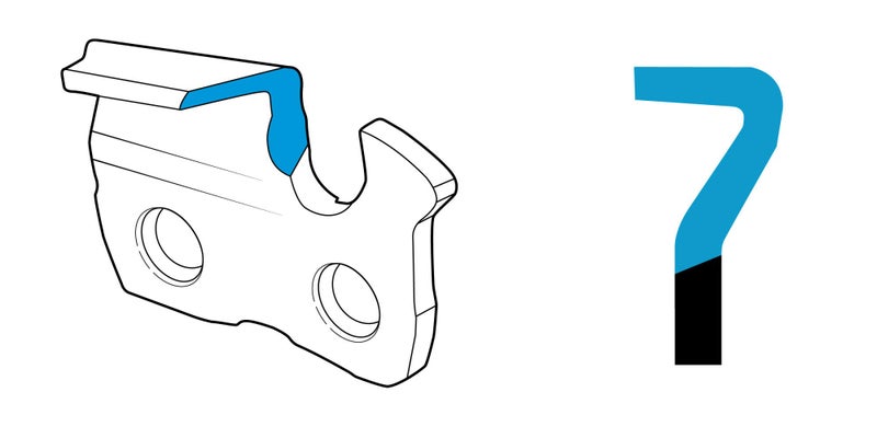 Oregon سلسلة منشار ميكرو-تشيسل أوريغون 22BPX068G بفتحة .325 بوصة، قياس .063 بوصة، 68 وصلة دفع - Image 3