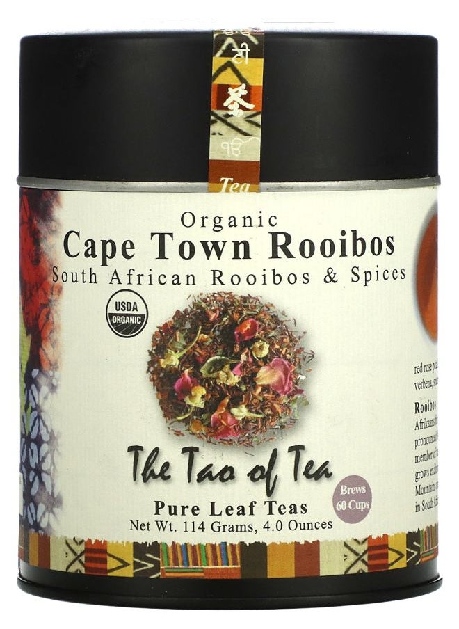 The Tao of Tea - Organic South African Rooibos & Spices Cape Town Rooibos 4 oz (114 g) - Image 1