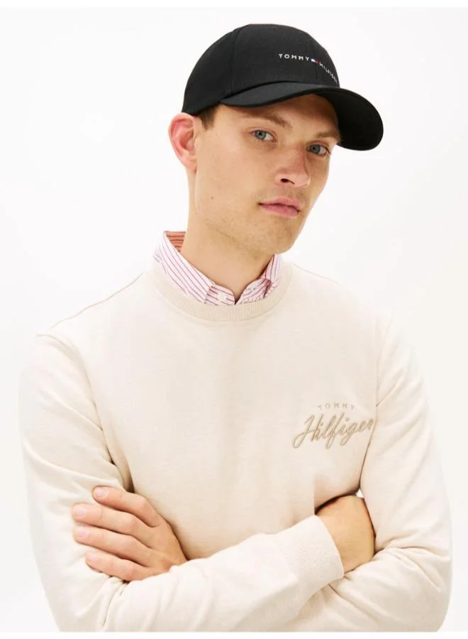 تومي هيلفيغر قبعة بيسبول قطنية مطرزة بشعار بستة ألواح