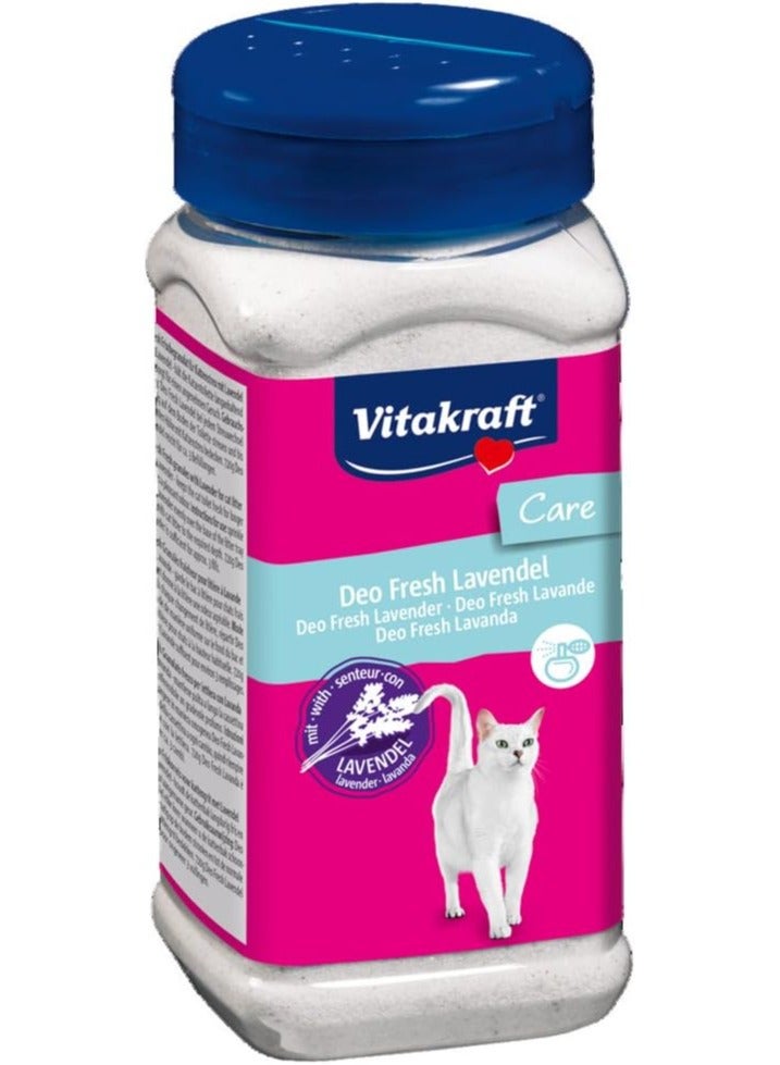 Vitakraft Cat Litter Deodorizer Lavender Scent - 720g - Image 1