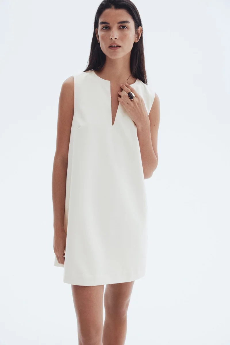 H&M Twill shift dress