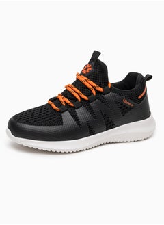 flâneur Flaneur Kids Sneakers - Kids Fashion Footwear for Girls & Boys, Comfortable Shoes for Children, Textile Lining, Natural Leather Insole, Lightweight and Breathable Outdoor Walking Shoes, Black  - Image 1
