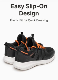 flâneur Flaneur Kids Sneakers - Kids Fashion Footwear for Girls & Boys, Comfortable Shoes for Children, Textile Lining, Natural Leather Insole, Lightweight and Breathable Outdoor Walking Shoes, Black  - Image 5