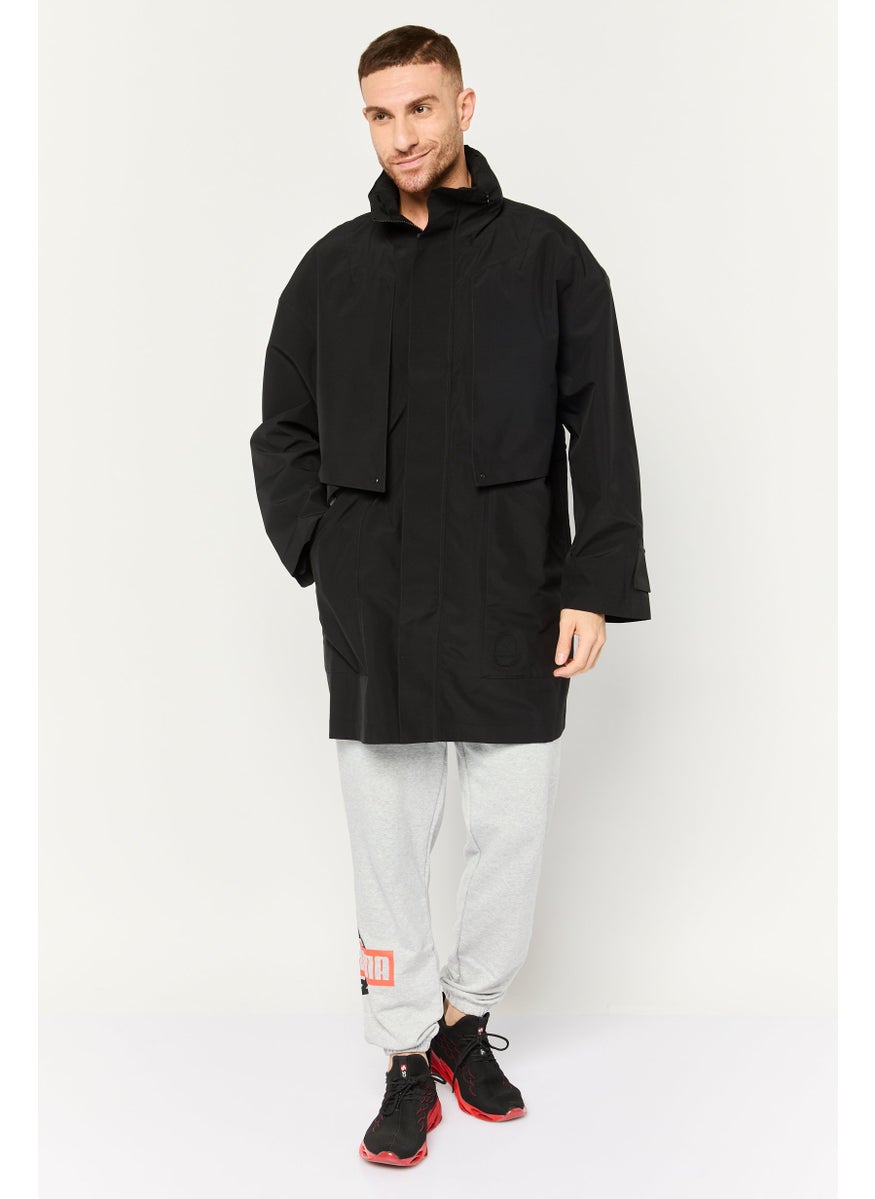 PUMA Men Sportswear Fit Long Sleeves Outdoor Jacket, Black  - Image 3