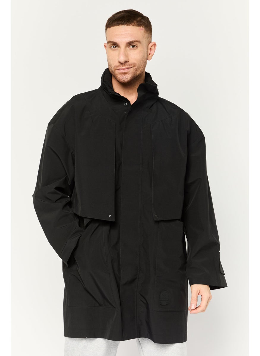 PUMA Men Sportswear Fit Long Sleeves Outdoor Jacket, Black  - Image 1