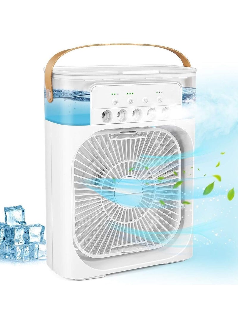 Generic - 3 in 1 Air Cooler Humidifier, Portable Air Conditioner Fan Plastic for Office for Travel for Home - Image 1
