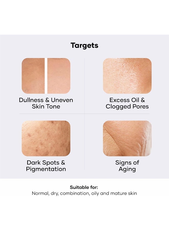 Cureskin Vitamin Boost D Tan Face Mask for Glowing Skin | D Tan Pack for Tan Removal | Fruit Based AHA Tan Removal De Tan Face Pack Mask for Women & Men | Tan Removal Cream - Image 4