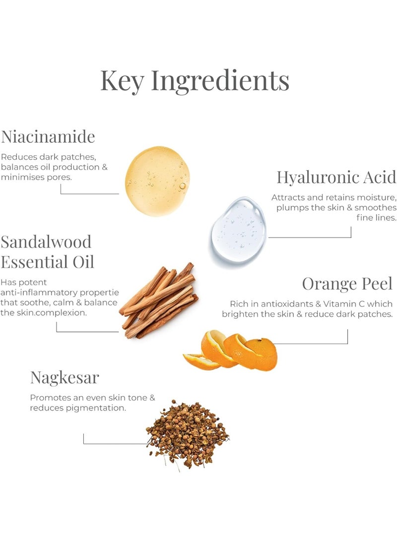 Forest Essentials Ayurvedic Purifying Face wash with Sandalwood & Orange Peel | For All Skin Types | Sulphate Free | Paraben Free - Image 5