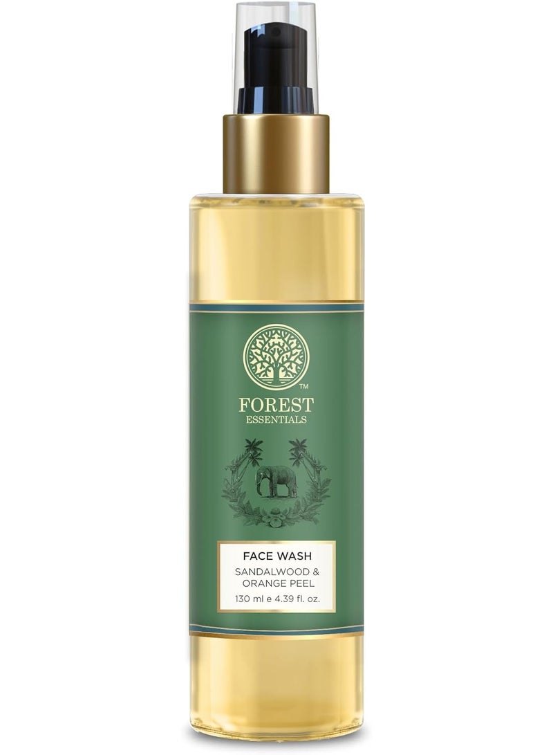 Forest Essentials Ayurvedic Purifying Face wash with Sandalwood & Orange Peel | For All Skin Types | Sulphate Free | Paraben Free - Image 4