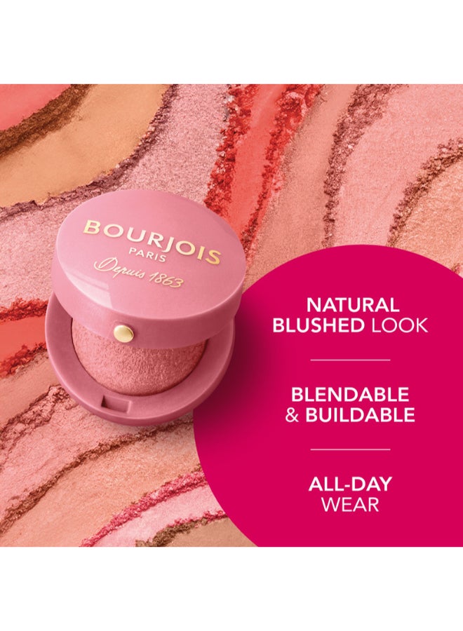 BOURJOIS PARIS بودرة الخدود الصغيرة المستديرة - 54 - روز فريزون - Image 3