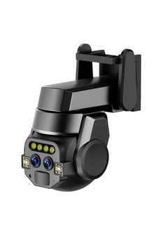 MOCOM Home outdoor AI intelligent wifi, binocular 10x zoom, 6MP high-definition night vision, mobile phone remote monitoring, dual cam  - Image 1